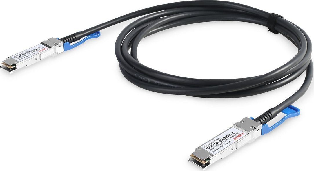 Kabllo rrjeti Digitus QSFP28 DAC, 100G, 1m, AWG 30