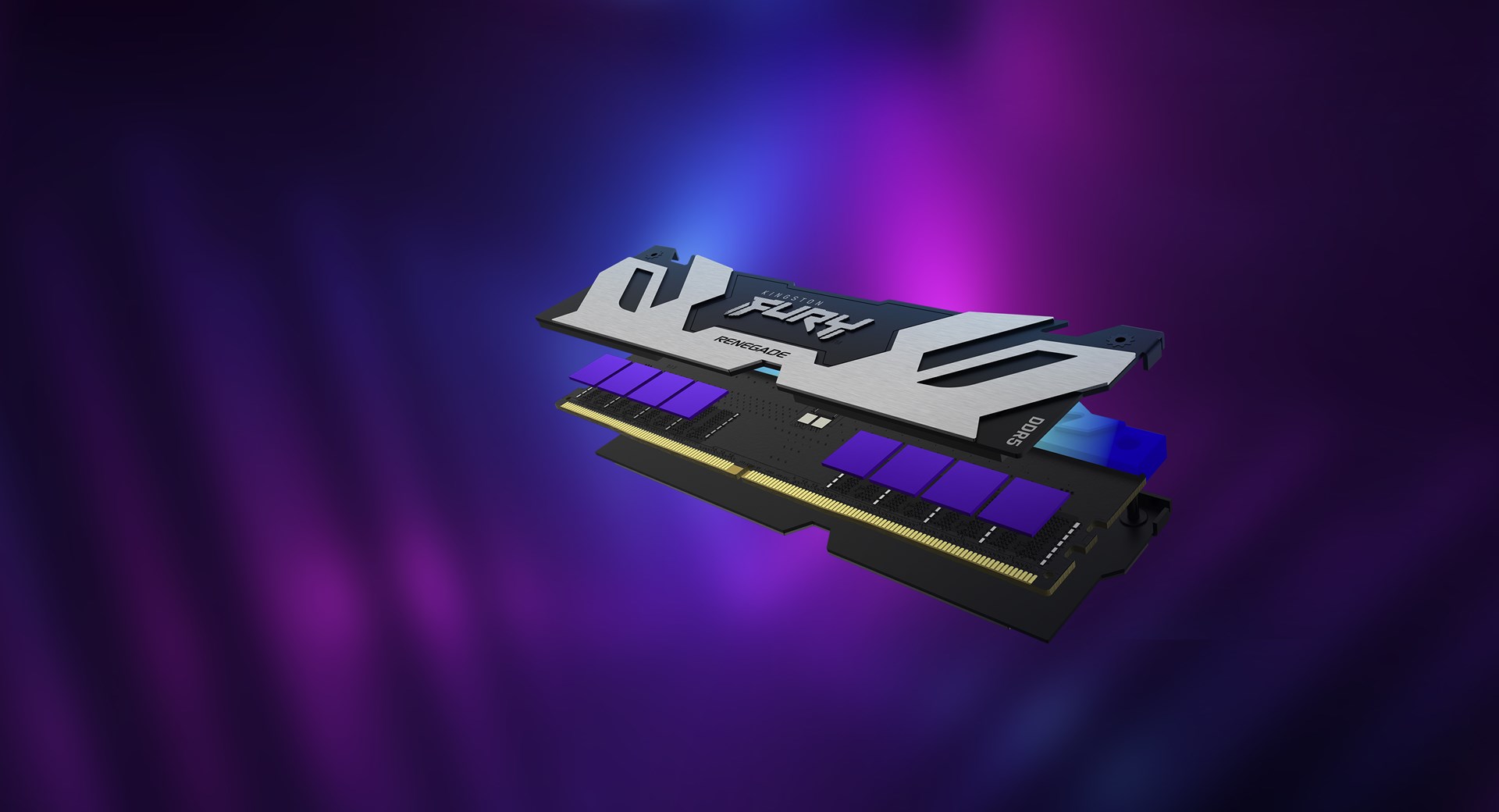 Memorie RAM Kingston FURY 16GB 6400MT/s DDR5 CL32 DIMM Renegade RGB