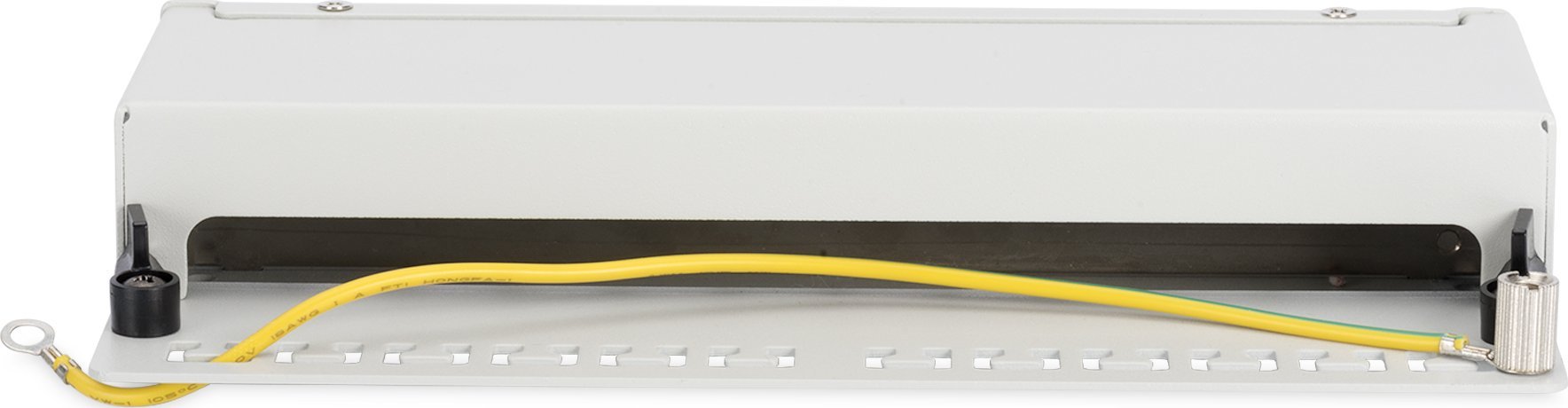 Пач панел за биро Digitus, 12 порти, RJ45, црн