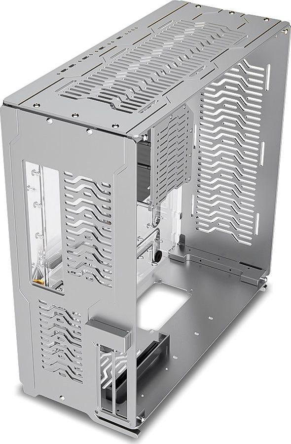 Kasë Singularity Wraith, e argjendtë, Midi Tower