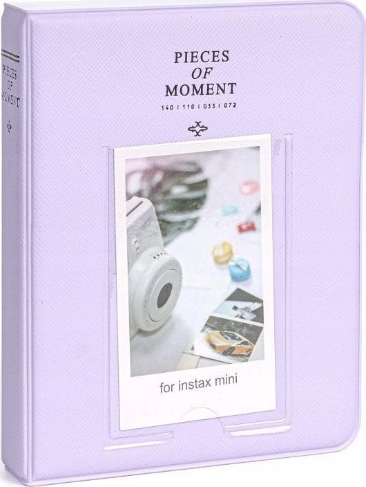 Албум за фотографии LoveInstant Instant Photo Album SB7692, 64 фотографии, виолетова пастел