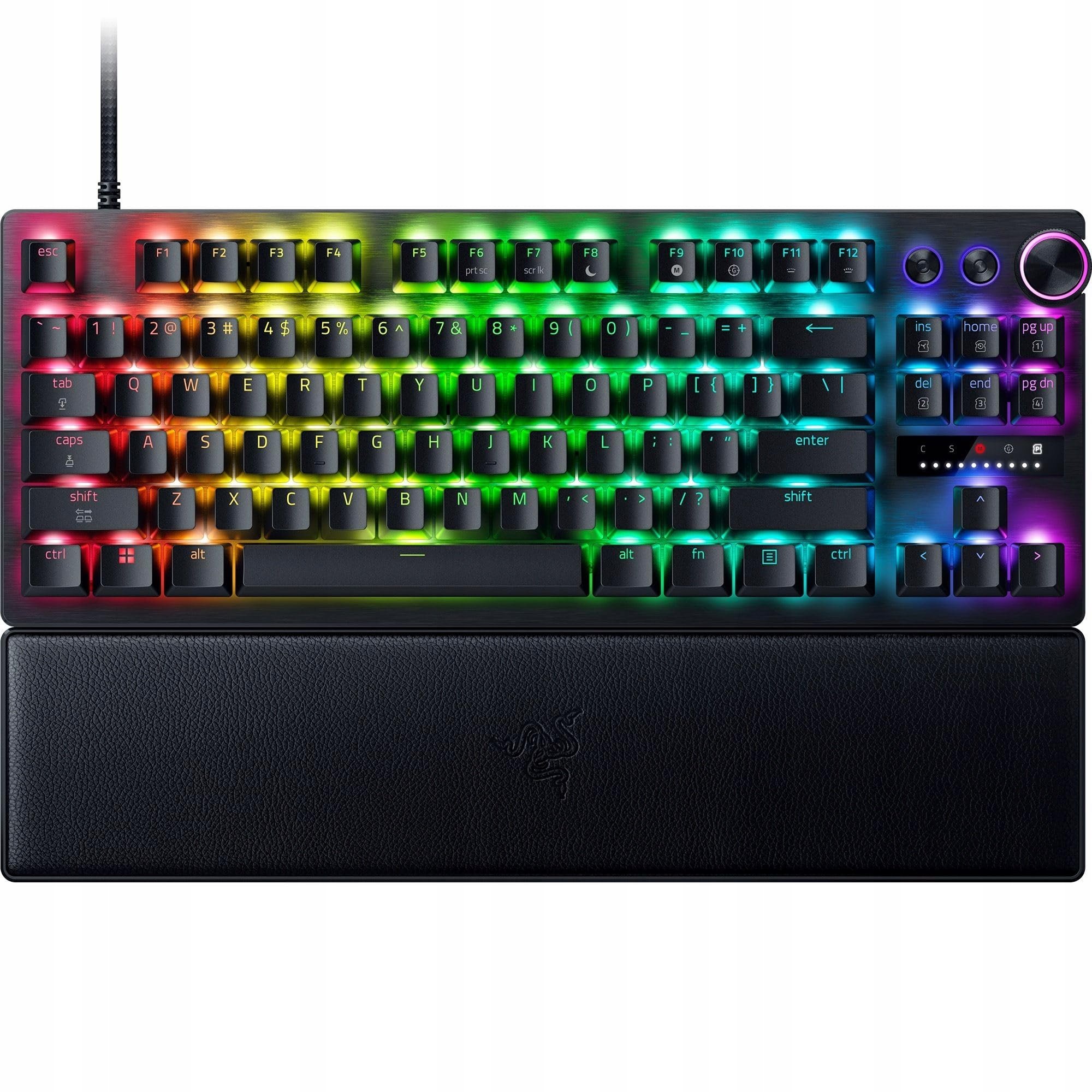 Tastierë mekanike Razer Huntsman V3 Pro Tenkeyless, 8KHz, Razer Chroma RGB, US layout, e zezë