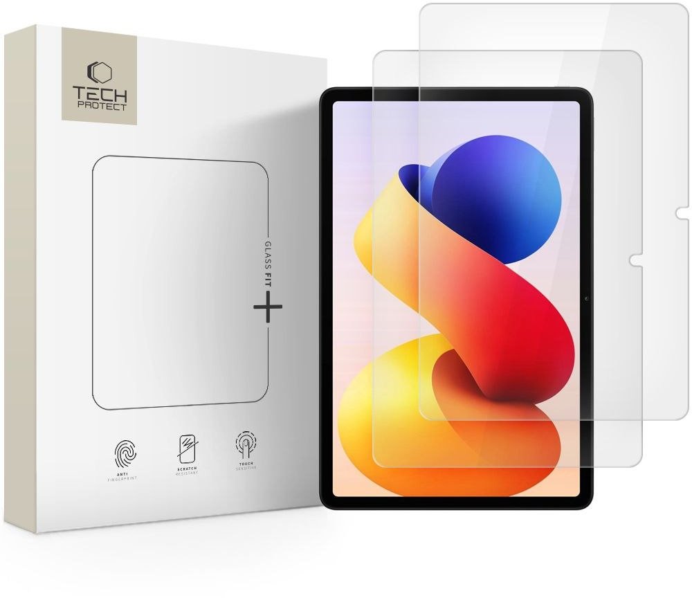 Xham mbrojtës Tech-Protect Glass Fit+, për Xiaomi Redmi Pad Pro 12.1, 2 copë, transparent