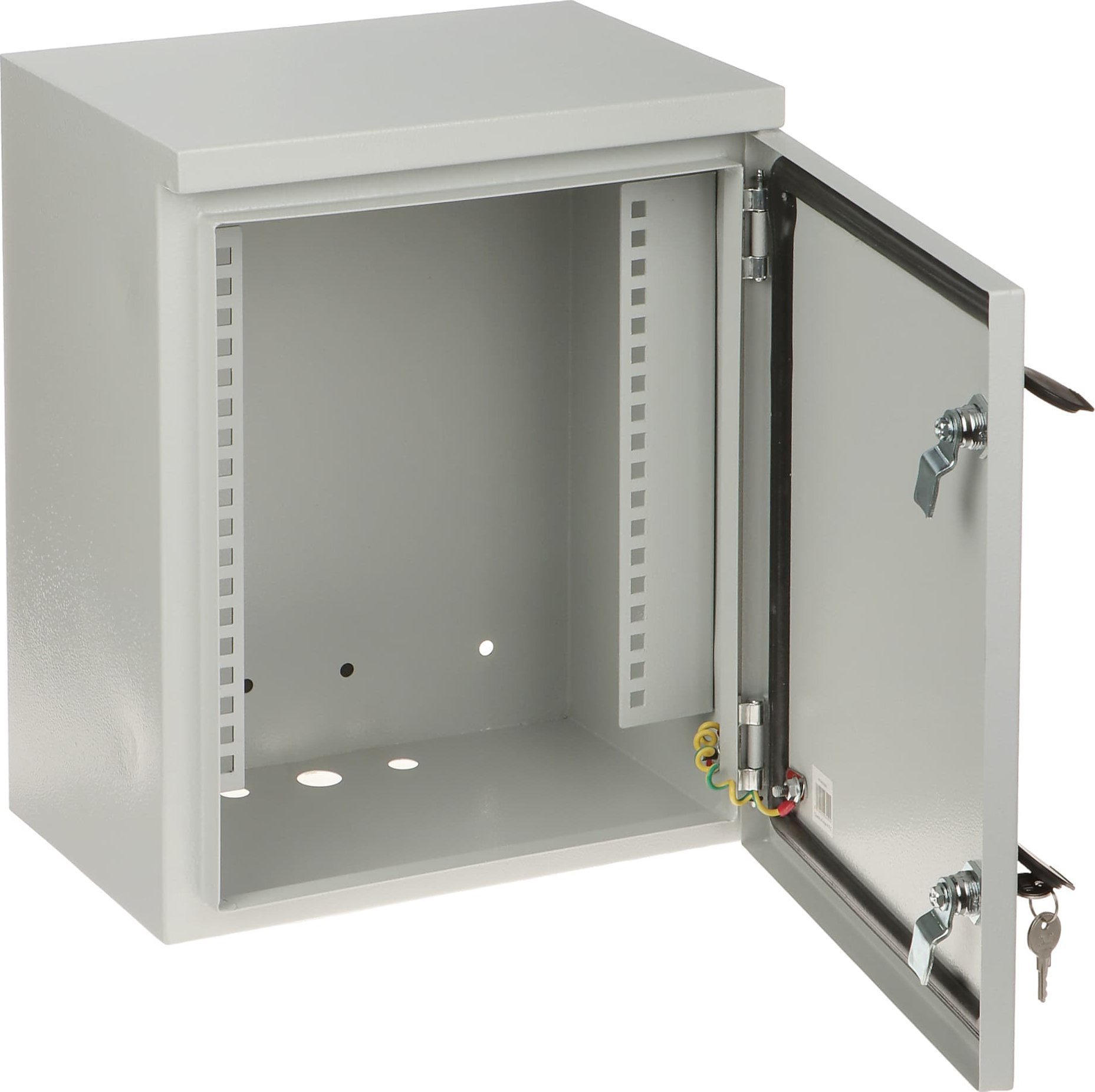 Raft muri Hermetick Zvesn R10-6U/230/L, 6U, për pajisje 19", gri