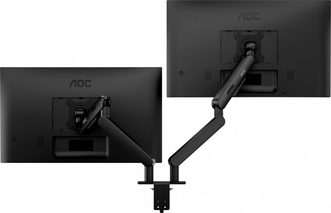 Mbajtëse monitori për tavolinë AOC, 2 monitora, 17" - 34" 
