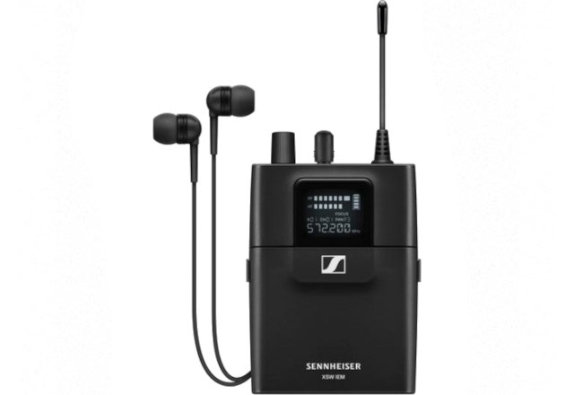 Sistem monitorimi in ear Sennheiser XSW IEM SET, wireless, për skenë, i zi