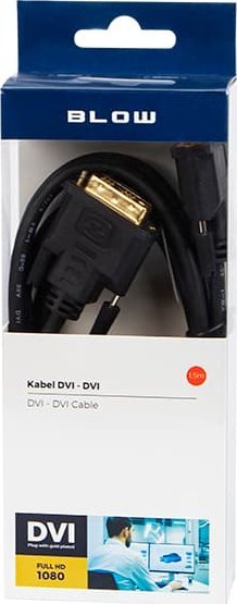 Kabllo DVI Blow Classic, 1.5m, e zezë