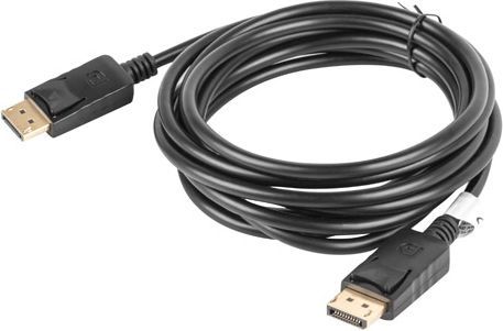 Kabllo Lanberg DisplayPort - DisplayPort 3m, (CA-DPDP-10CC-0030-BK), e zezë