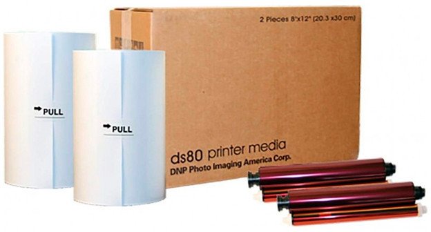 Letër fotografike termike DNP DSP2030, për DS80, 20x30cm, 220 printime
