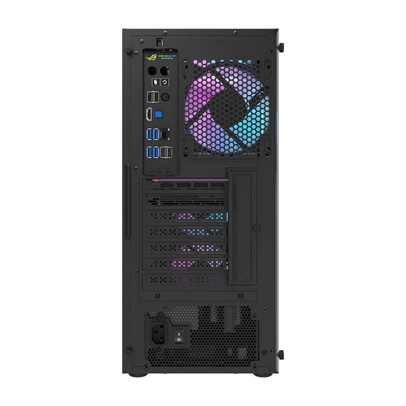 Kuti PC Darkflash DK351, ATX Mid Tower, xham i temperuar, e zezë