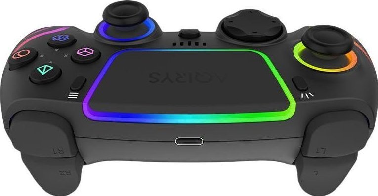 Gamepad wireless AQIRYS Themis, për PS4 PC dhe iOS, i zi