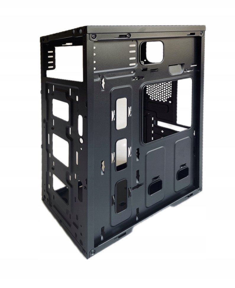 Kaso PC Eurocase ML N6-550B, ATX mid tower, USB 3.0, e zezë