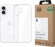 Maskë telefoni 3MK ClearCase Eco për iPhone 16 Plus, transparente, materiale të ricikluara