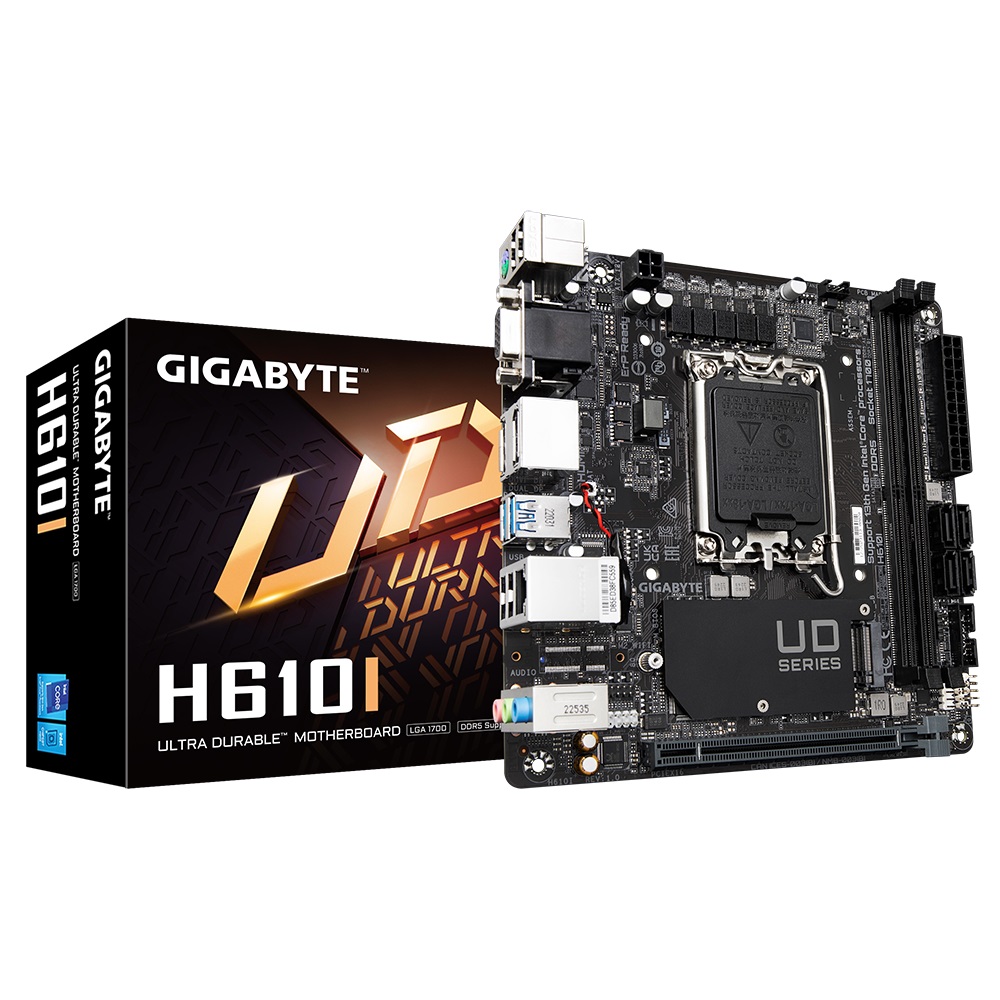 Pllakë amë GIGABYTE H610I