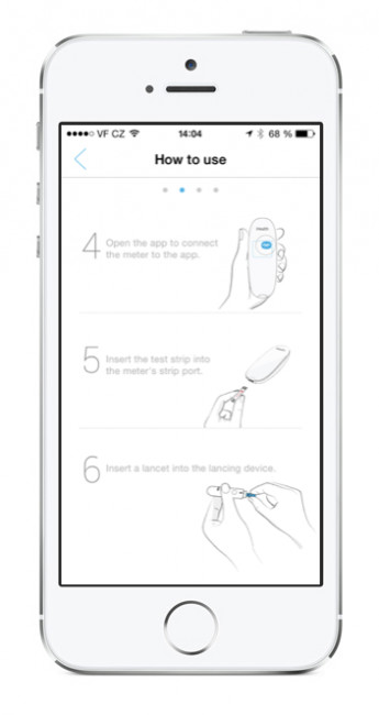 Shiritat testues iHealth AGS-1000 për glikometra 