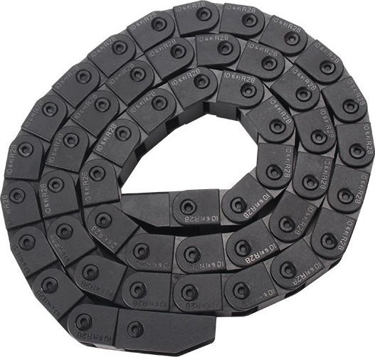 Организер за кабли OEM AMS-18960, 7x7mm, должина 1m, сив