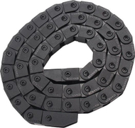 Организер за кабли OEM AMS-18960, 7x7mm, должина 1m, сив