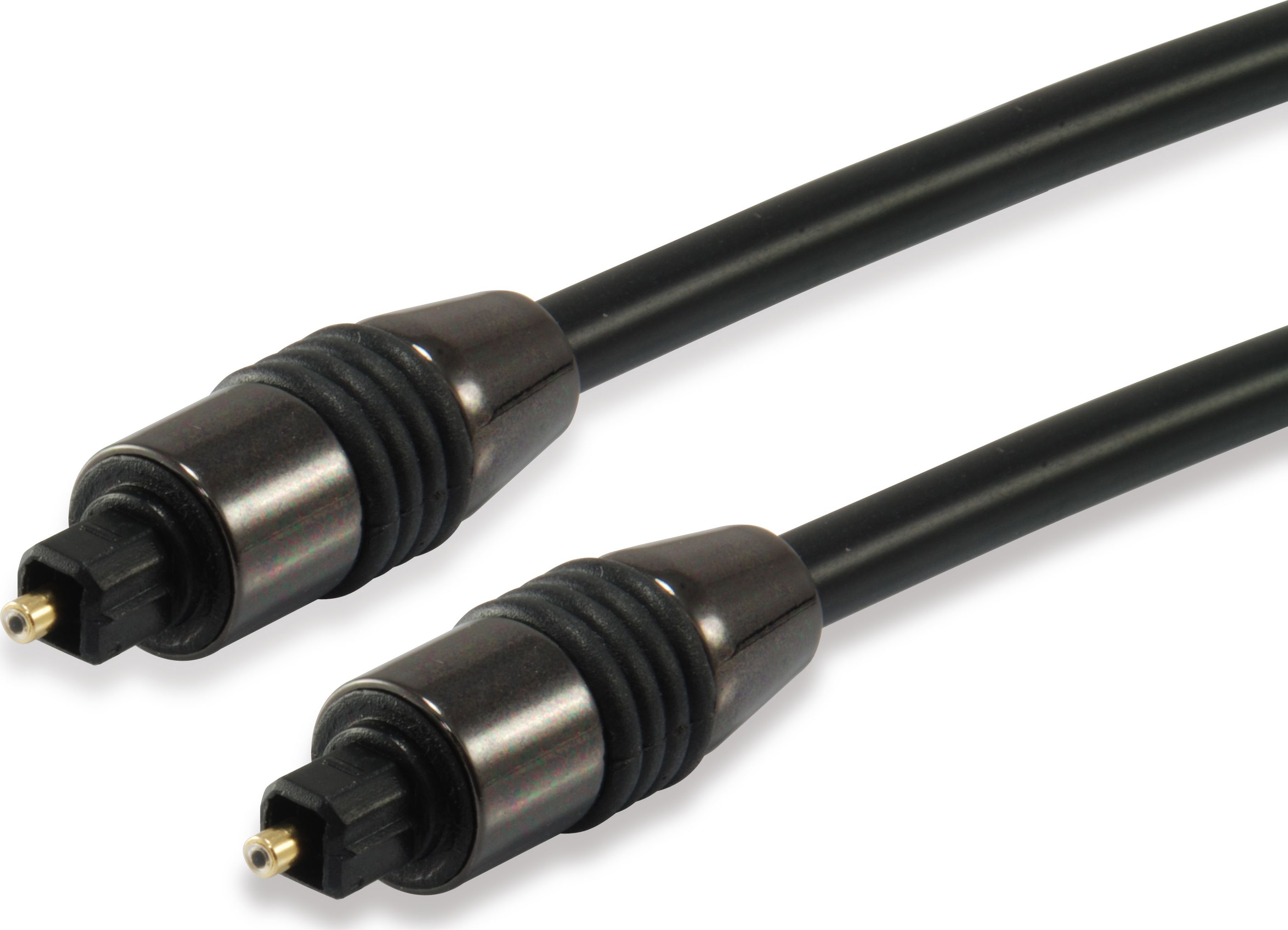 Kabllo optik digjital audio Equip TOSLINK, 1.8m, SPDIF, e zezë