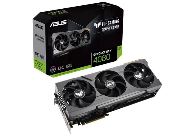 Kartelë grafike ASUS GeForce RTX 4080 TUF OC, 16GB GDDR6X