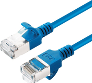 Kabllo rrjeti MicroConnect CAT6A U-FTP Slim, 5m, LSZH, gri
