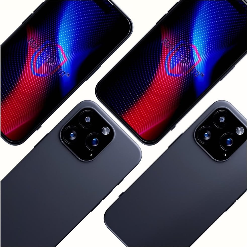 Mbrojtëse telefoni 3MK Matt Case Pro për iPhone 16 Pro, TPU 1.8mm, kompatibile me karikim wireless, e zezë