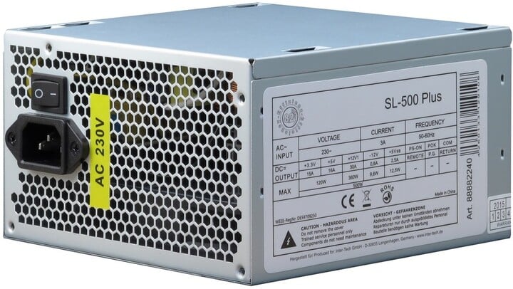 Burim energjie Inter-Tech, SL-500 Plus