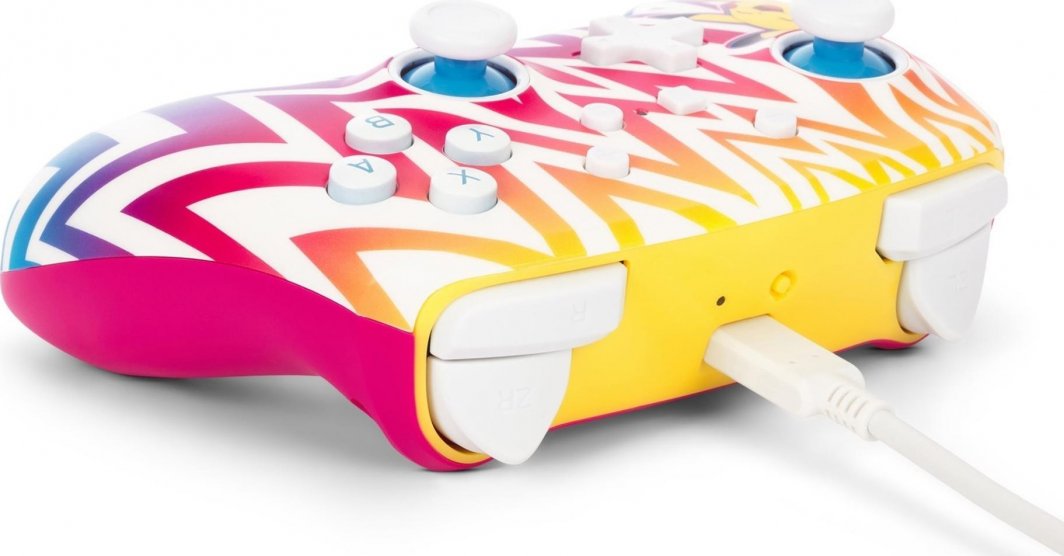 Kontroller PowerA  Enhanced Pikachu Vibrant, wireless, shumëngjyrësh
