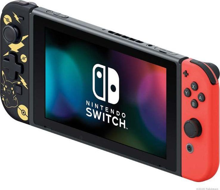 Kontroller Hori Nintendo D-Pad Pikachu, me kabllo, i verdhë