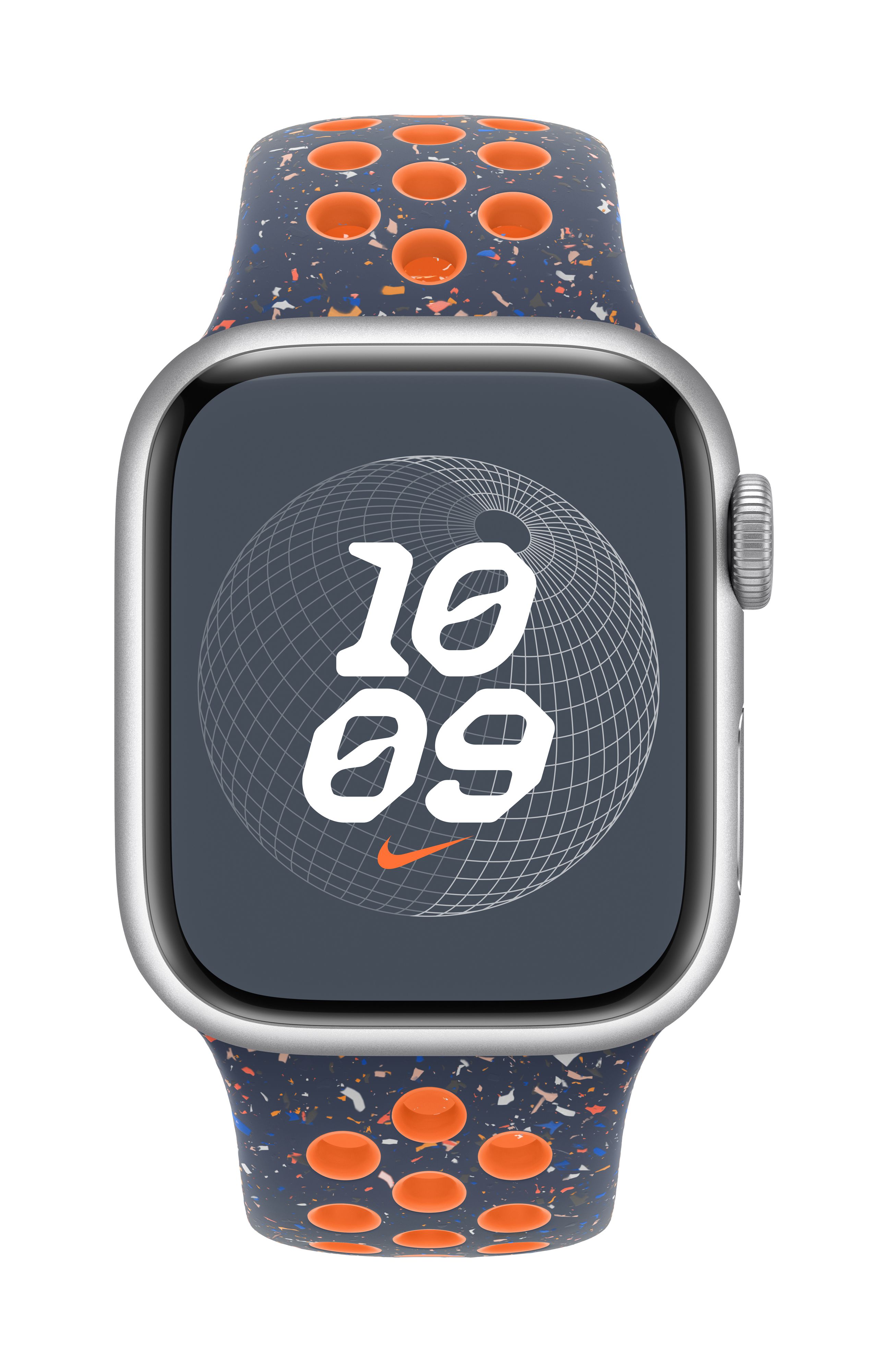 Apple Watch 41mm Nike Band, Blue Flame Nike Sport Band - S/M