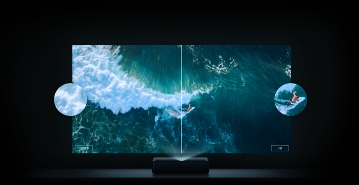 Projektor Xiaomi Mi 4K Laser 150", i zi 