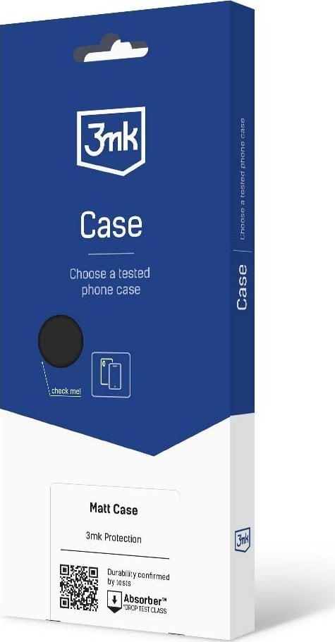 Maskë telefoni 3MK Matt Case për Motorola Moto G Stylus 5G 2024, TPU, mat, e zezë