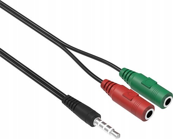 Adapter audio për kufje dhe mikrofon, Jack 3.5mm