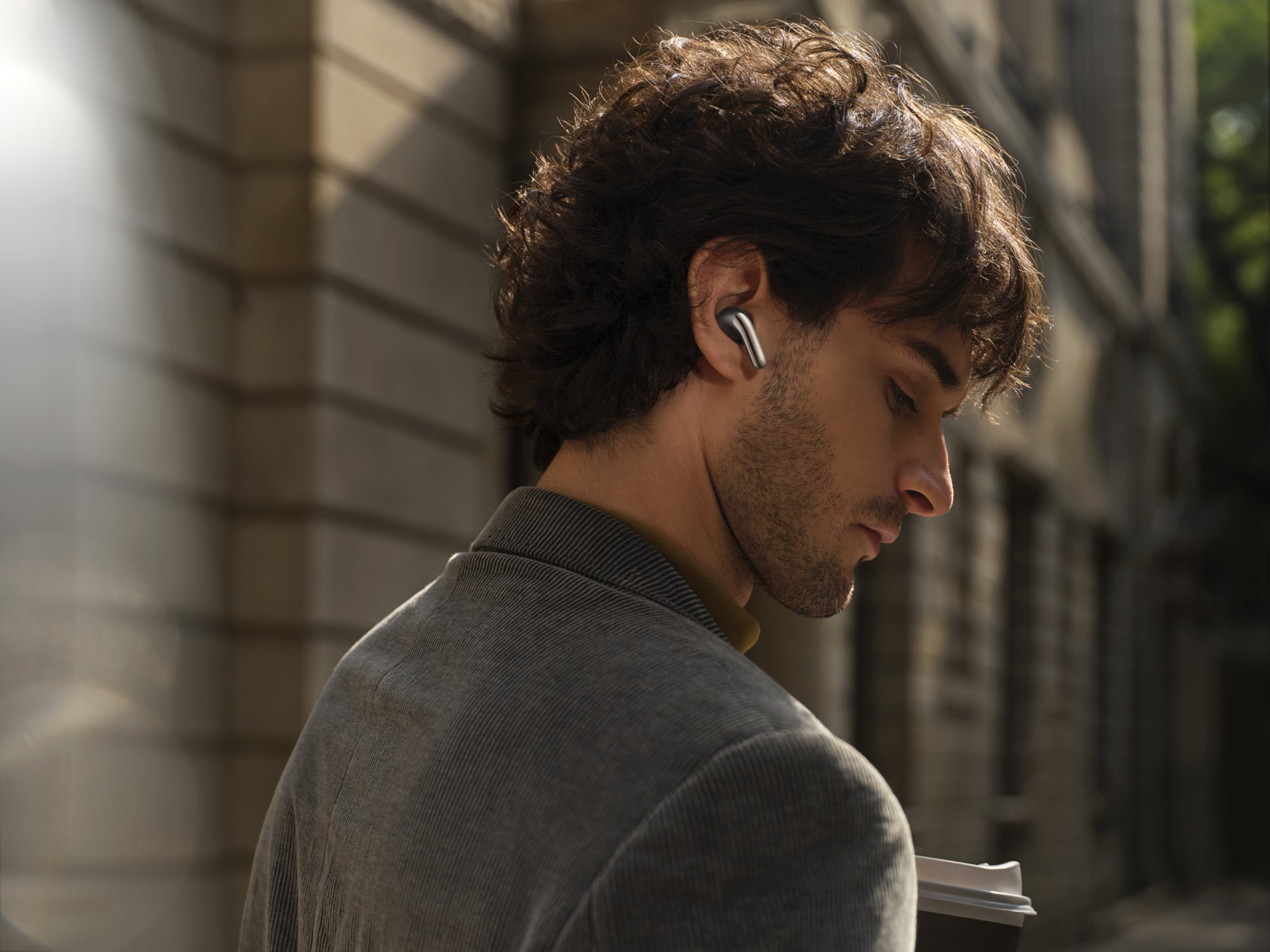 Kufje wireless Xiaomi Buds 5 Pro Titanium, me mikrofon, titanium