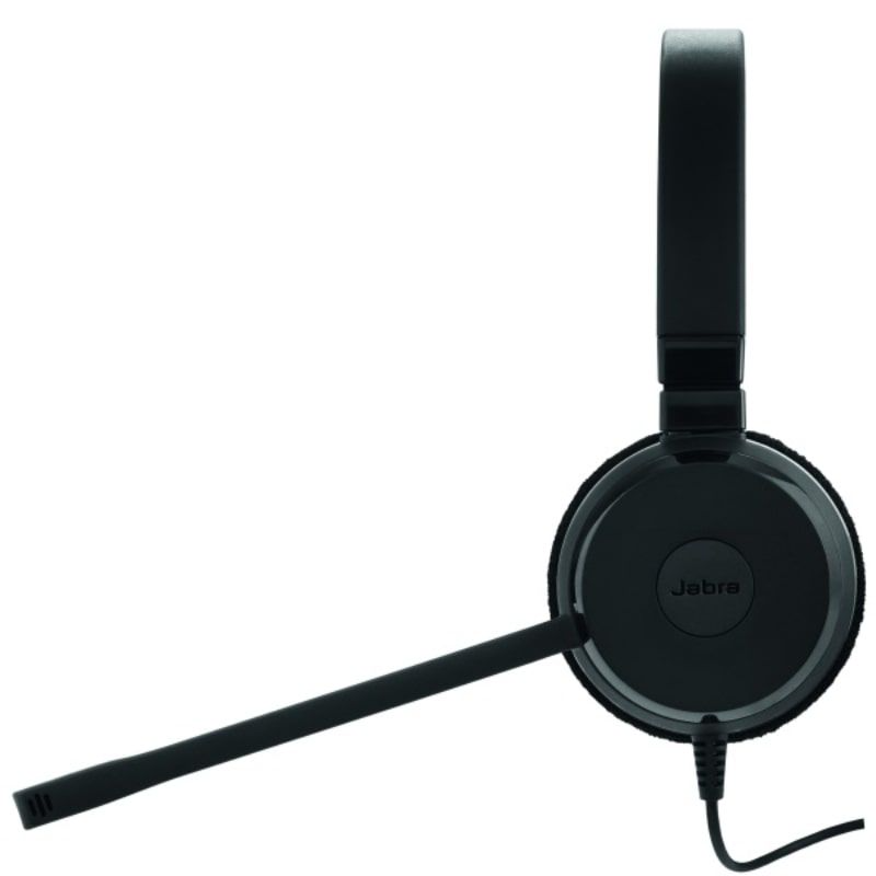 Kufje Jabra Evolve 20 DUO, Mic ANC USB, të zeza
