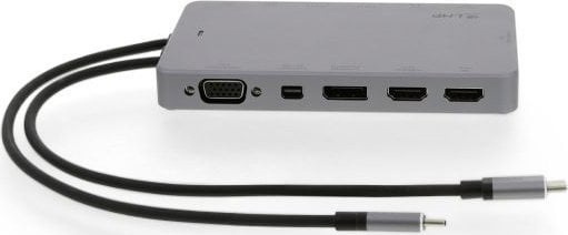 Dock USB LMP Display Dock 2, USB-C 3.2 Gen 1, 2x 4K 60Hz, gri
