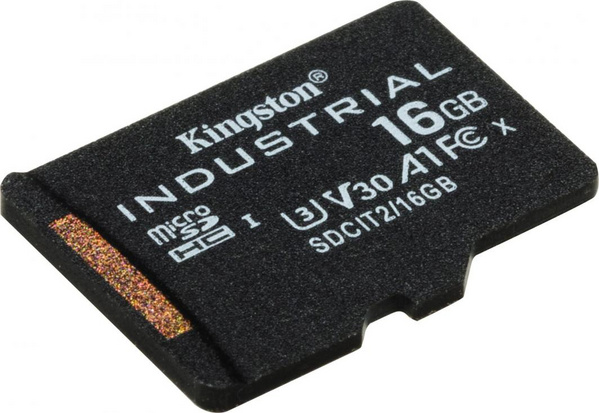 Kartë memorie microSD Kingston Industrial MicroSDHC 16 GB Class 10 UHS-I/U3 A1 V30