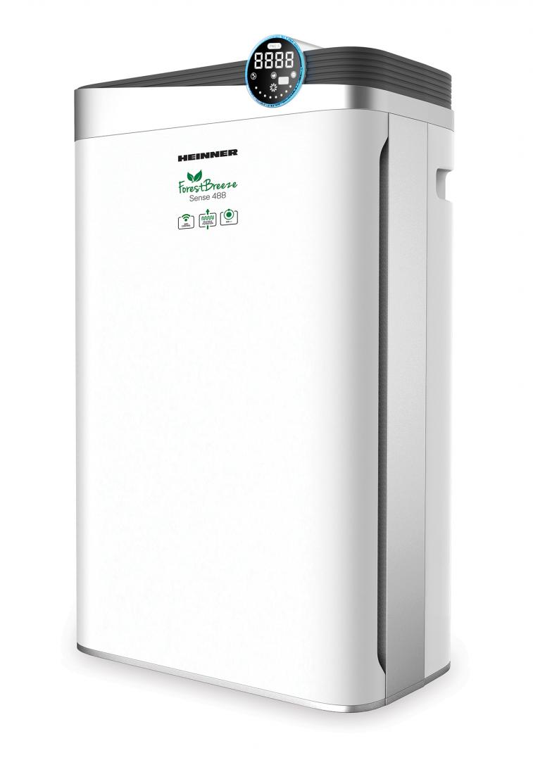 Pastrues ajri Heinner HPA-488WIFI, CADR 488m³/h, 34-58m², i bardhë