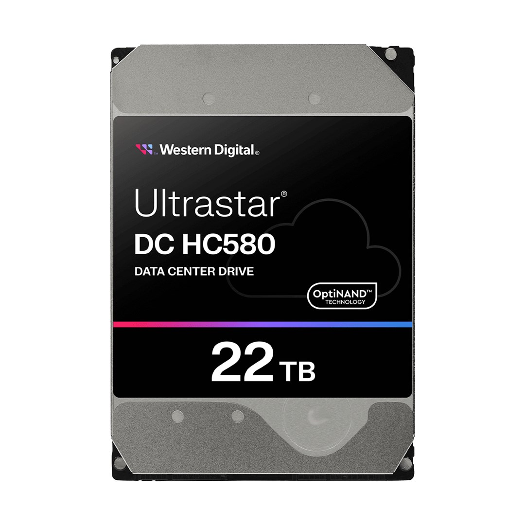 Hard Disk HGST WD Ultrastar DC HC580, 22TB, 3.5" Internal, SATA, CMR, 7200rpm, 550TB TBW, 512e Format