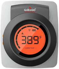 Termometër BBQ LotusGrill Grillngo HyperBBY, Bluetooth, 2 në 1