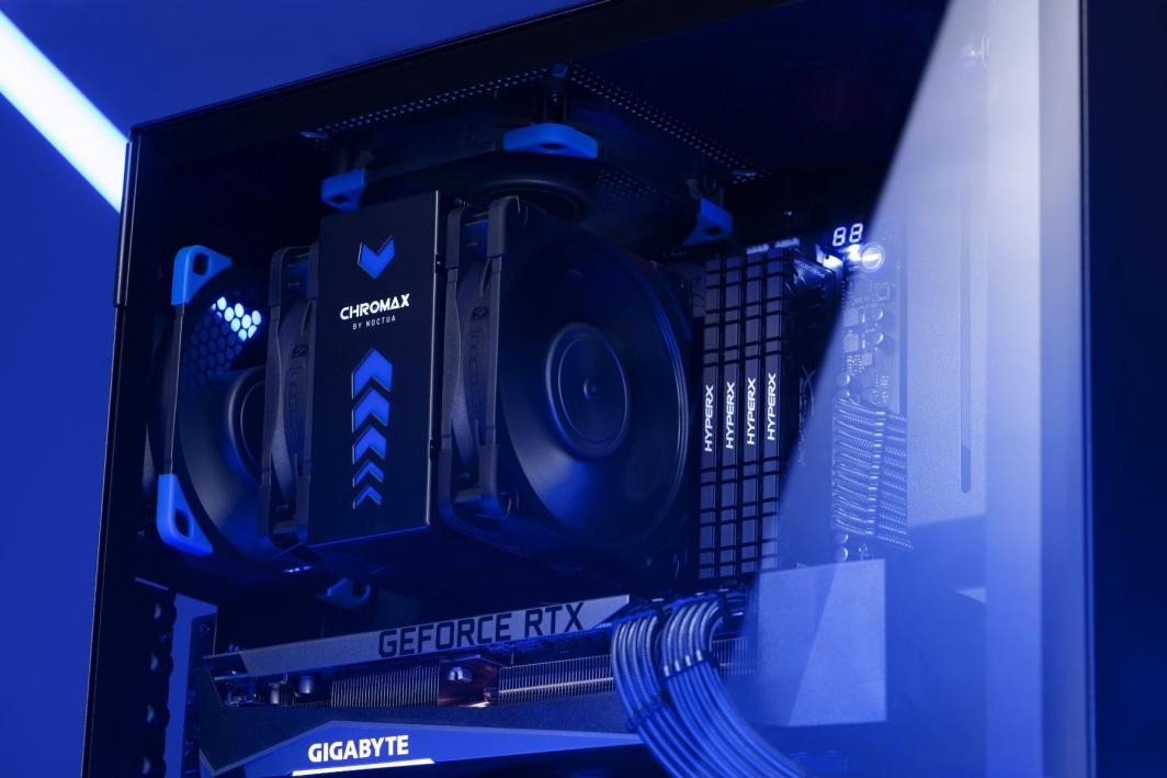 Kapak dekorativ për ftohës procesori Noctua NA-HC7 chromax.black.swap, alumin, i zi
