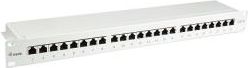 Patch panel Equip 19" 1U, 24x RJ45 Cat.6, gri