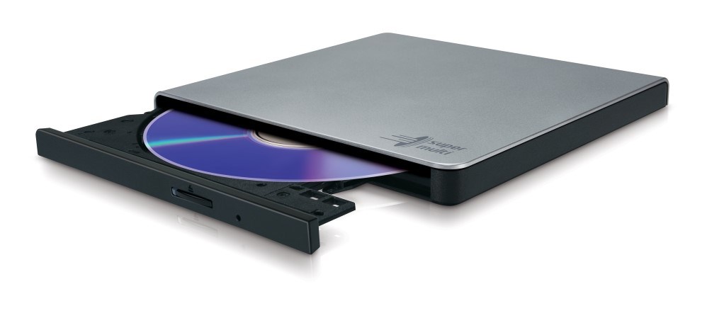 DVD shkrim/lexim Hitachi-LG Slim Portable, USB 2.0, i argjendtë