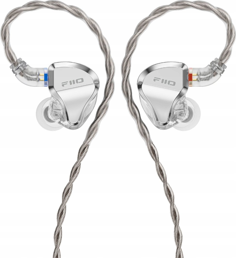 Kufje in ear FiiO JadeAudio JH5, HiFi, kabllo 0.78mm 2 pin 3.5mm, argjendi