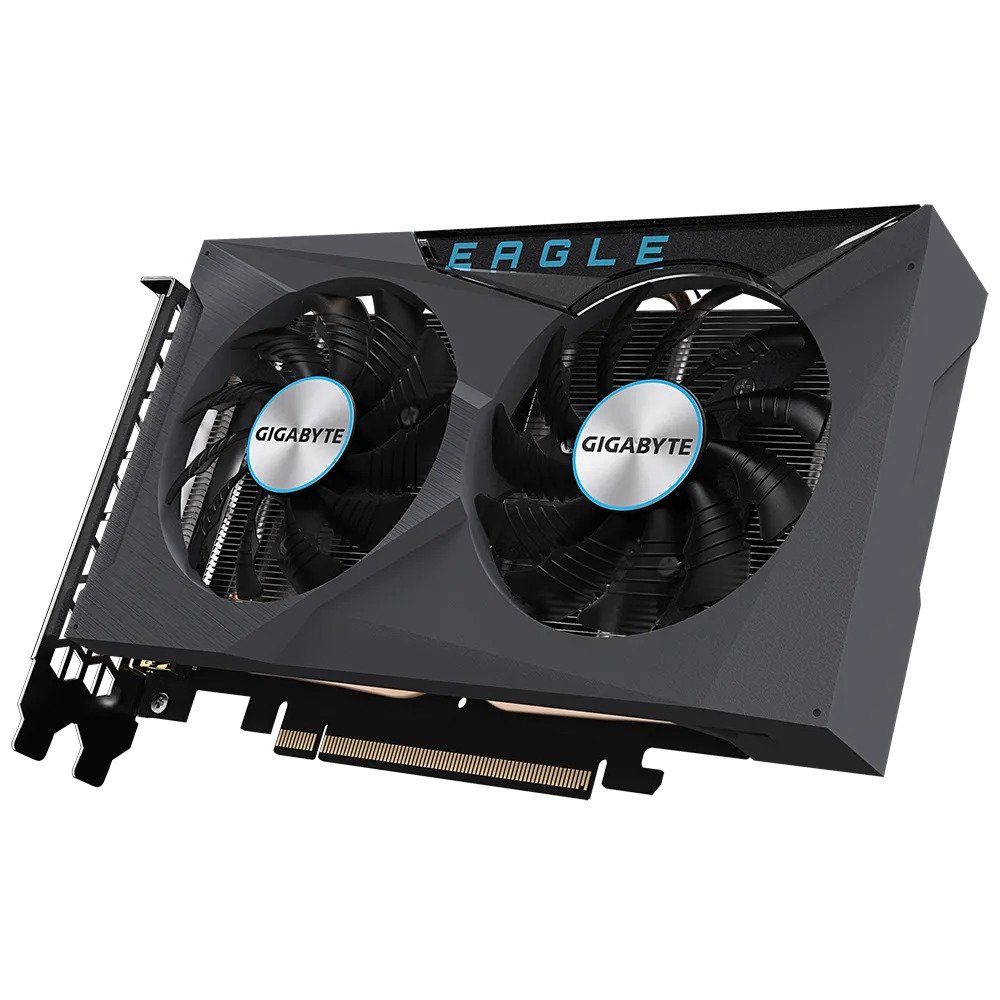 Kartelë grafike GIGABYTE RX 6400 EAGLE, 4GB, GDDR6