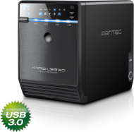 Kuti për hard disqe Fantec QB-35US3R (1519), 3.5", e zezë