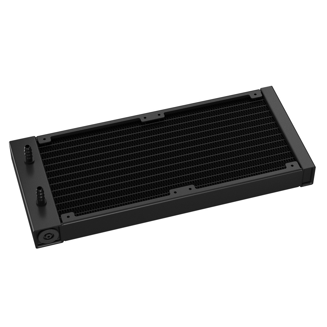 Ftohës me ujë Deepcool LS520S ZERO DARK, 240 mm, 3100 RPM, i zi