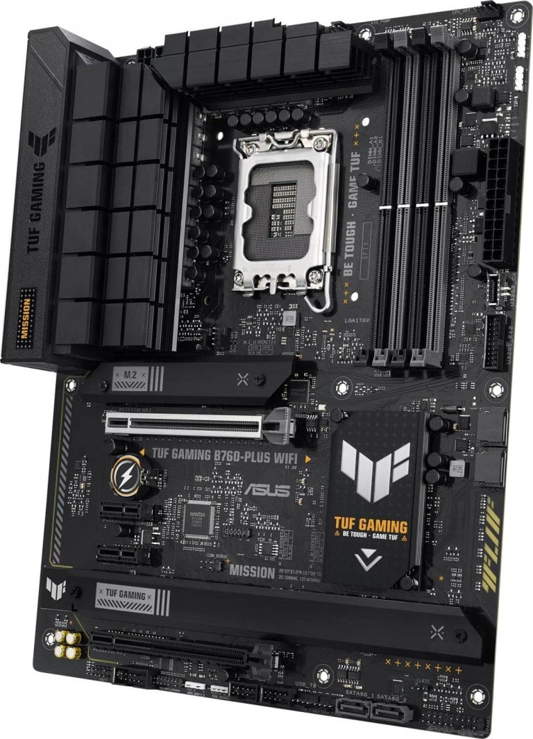 Plakë amë Asus TUF GAMING B760-PLUS WIFI, e zezë