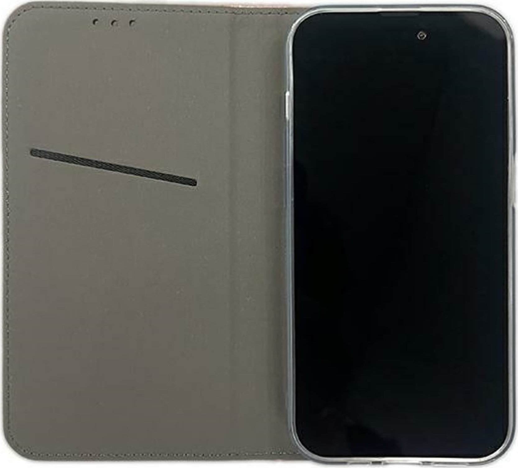 Kapak magnetik libër Picase Poco X6 Pro, me stand, me xhep karte, rozë gold