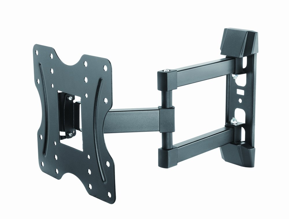 Mbajtëse muri për TV Gembird WM-42ST-02, 23"-42", VESA 200x200 mm, e hirtë