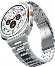 Rrip ore Spigen Modern Fit Band për Samsung Galaxy Watch Ultra 47mm, çelik inox, argjendtë